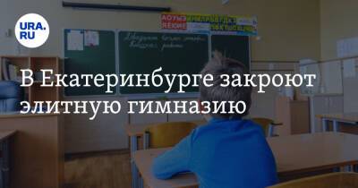 В Екатеринбурге закроют элитную гимназию