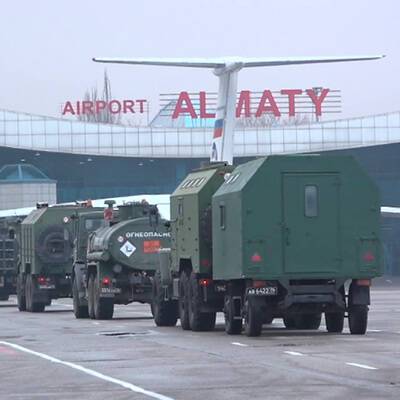 В Казахстан прибыли новые военно-транспортные самолеты