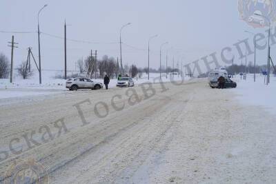 В Алексинском районе автолюбитель не соблюдал дистанцию и устроил ДТП