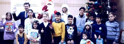 Для детей из Ирака, Ирана, Сирии и Украины в Гомеле провели "Елку желаний"