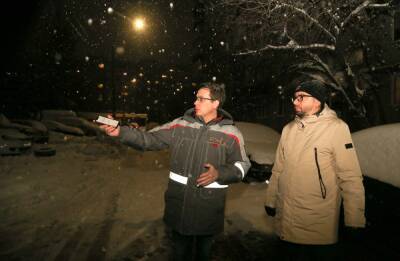 Мэр проверил качество уборки снега после жалоб нижегородцев
