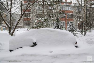 В Казани прогнозируют сильный снегопад в пятницу