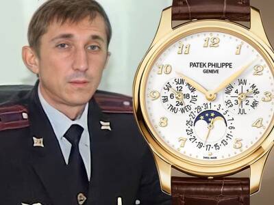 У замглавы ГИБДД Башкирии при обыске нашли швейцарские часы за 25 млн рублей