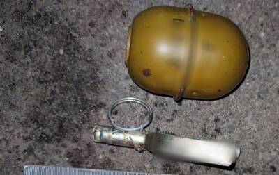 В Киеве задержали мужчину с боевой гранатой