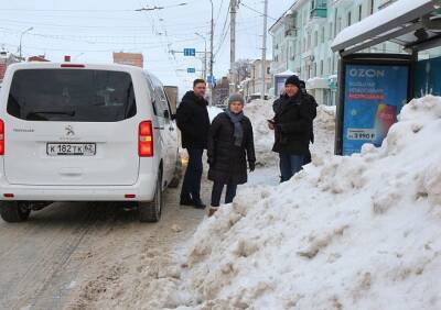 Сорокина посетила неочищенные от снега улицы Рязани по «списку из соцсетей»