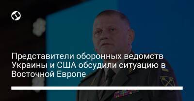 Представители оборонных ведомств Украины и США обсудили ситуацию в Восточной Европе