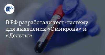 В РФ разработали тест-систему для выявления «Омикрона» и «Дельты»