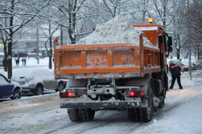 В Петербурге появился еще один пункт для складирования снега