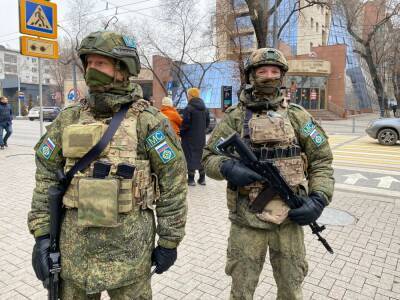 "Миротворцы" от ОДКБ заявили, что уже разрабатывают план, как покинуть Казахстан