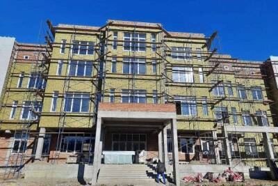 Строящуюся школу в Кисловодске подключили к отоплению