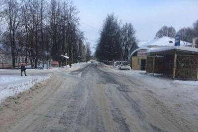 В Тверской области иномарка сбила появившегося на дороге школьника