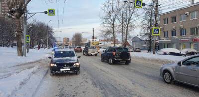 На Касимовском шоссе Рязани сбили 11-летнего мальчика на переходе