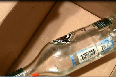 Тамбовские полицейские обнаружили точку продажи контрафактного алкоголя