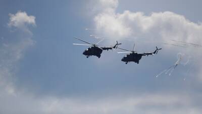 NYT: Россия перебросила военные вертолеты к границе с Украиной