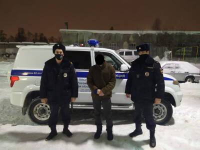 В Рязани полицейские задержали мужчину, избившего знакомого