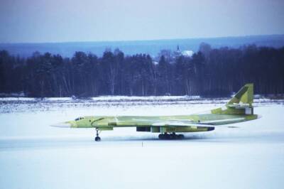 Первый полёт построенного с нуля Ту-160М