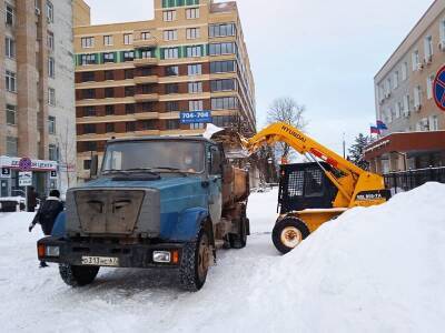 Мэрия Смоленска рассказала о массовой уборке снега