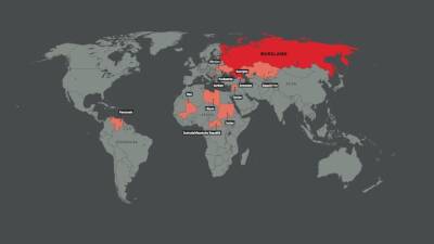 Путинская карта власти: Россия хладнокровно расширяет свое влияние