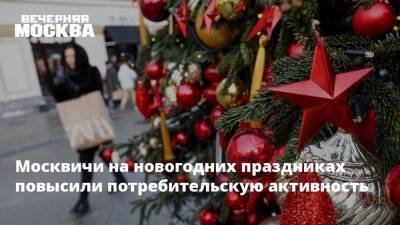 Москвичи на новогодних праздниках повысили потребительскую активность