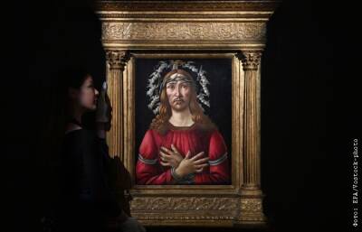 Под слоем краски картины Боттичелли нашли набросок Мадонны с младенцем