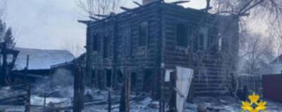 В Чите при пожаре в жилом доме погиб 39-летний мужчина