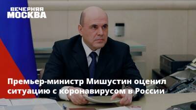 Премьер-министр Мишустин оценил ситуацию с коронавирусом в России