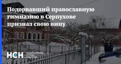 Подорвавший православную гимназию в Серпухове признал свою вину