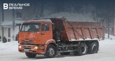 С улиц Казани за сутки вывезли более 14 тысяч тонн снега