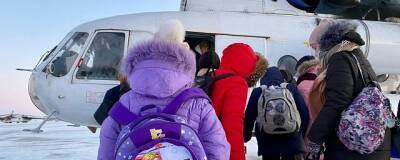Ненецкие «школьные» вертолеты вывозят детей из труднодоступных поселений к местам учебы