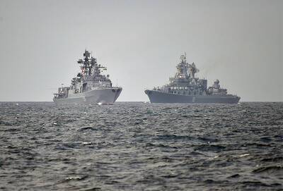 Российские корабли зашли в индийский порт Кочин