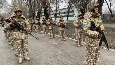 Начался вывод войск миссии ОДКБ из Казахстана