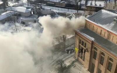 В Харькове возник пожар в университете
