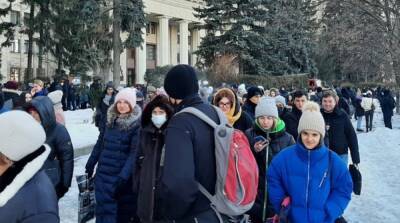 В Харькове вспыхнул пожар в университете имени Каразина – фото, видео
