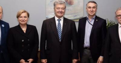 Порошенко в Брюсселе встретился с депутатами Европейского Парламента – участниками Группы друзей Украины в Европарламенте