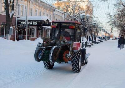 Мэрия Рязани анонсировала масштабный вывоз снега с улиц города