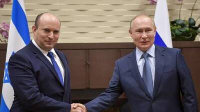 Путин поговорил с Беннетом об Иране и пригласил его в Санкт-Петербург