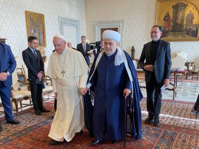 Глава Управления мусульман Кавказа встретился с Папой Римским