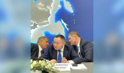 Глава Татарстана выложил интересную фотографию с главой Башкирии