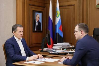 Олег Медведев представил губернатору стратегию развития Яковлевского горокруга