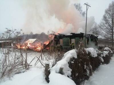 Пожар с погибшим произошел в Тверской области
