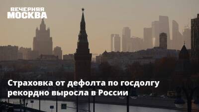 Страховка от дефолта по госдолгу рекордно выросла в России