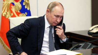 Путин за один день поговорил по телефону с тремя мировыми лидерами