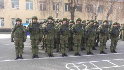 Ивановские десантники вернулись на родину по окончании миротворческой миссии в Казахстане