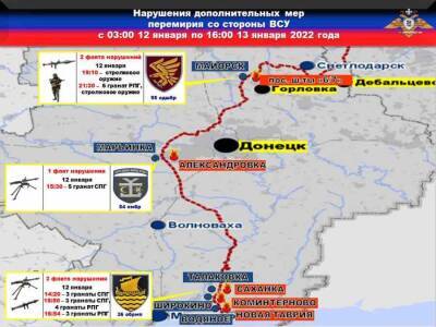 Каратели продолжают обстреливать территорию Донецкой Республики