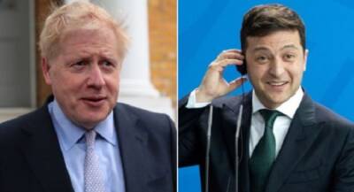 Президент Украины и премьер Великобритании провели телефонный разговор