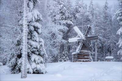 В Архангельской области 14 января будет снежно и скользко