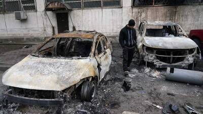 Останки людей нашли в сожженных машинах после беспорядков в Казахстане