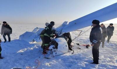 В Алтайском крае разбился частный самолет