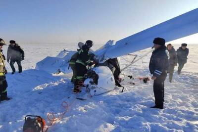 В Алтайском крае упал легкомоторный экскурсионный самолёт