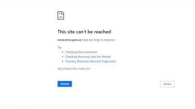 Работа веб-сайтов правительства Украины была заблокирована в результате кибератаки